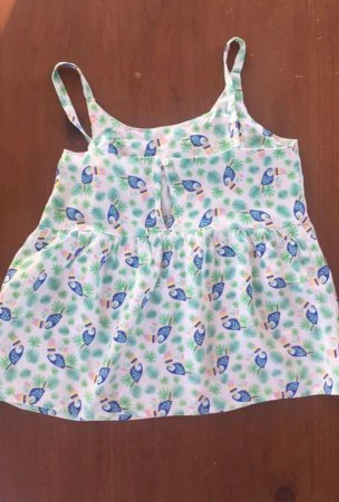 Débardeur toucans et feuilles - photo numéro 3