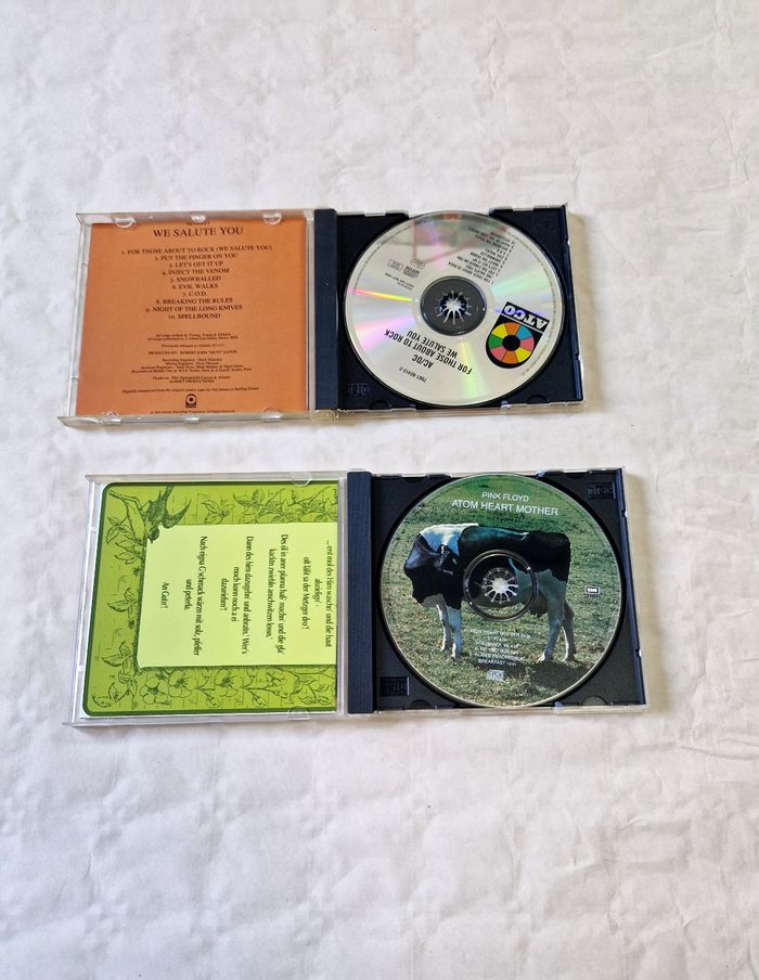 Lot de 2 album cd rock , ACDC , Pink Floyd - photo numéro 4