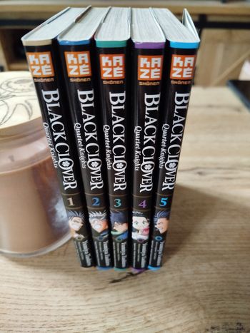 Black Clover Quartet Kinghts 1 à 5