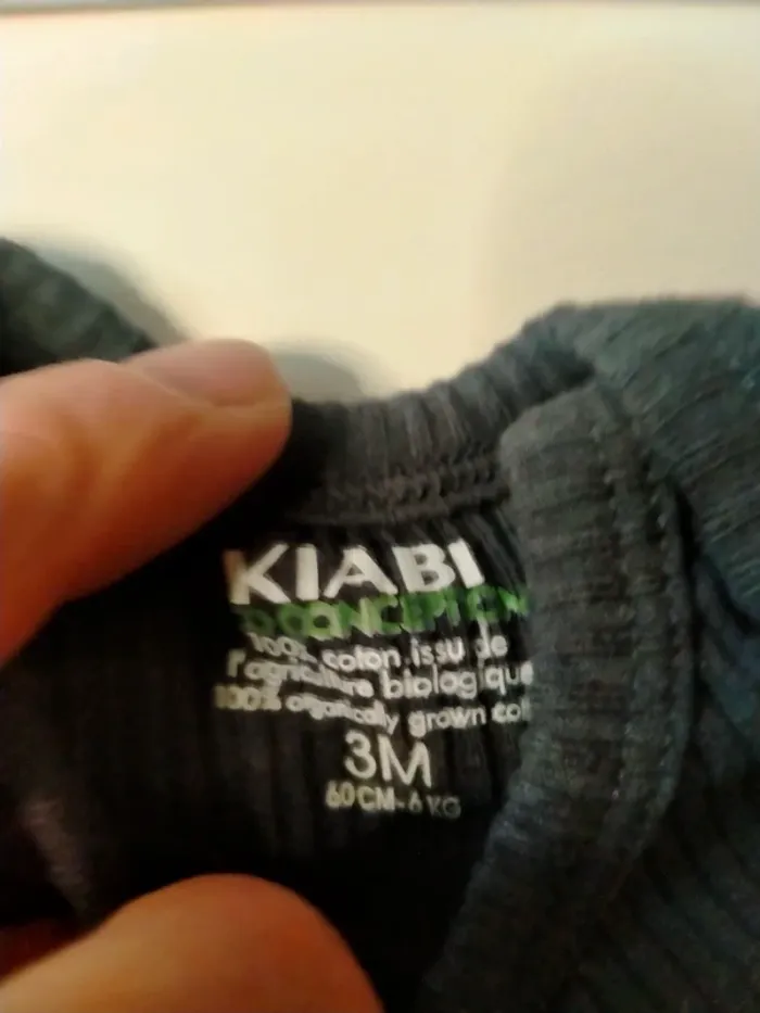 Lot de 3 bodies bébé Taille 3 mois Kiabi - photo numéro 8