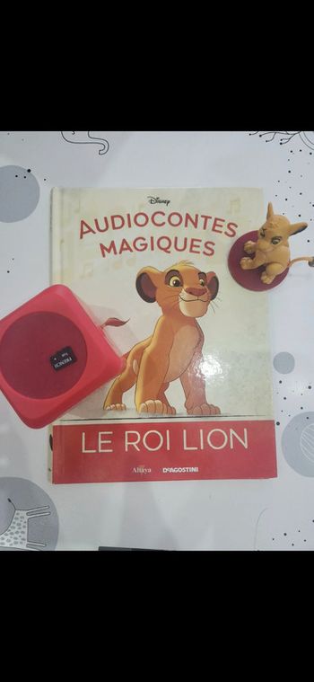 Numero01 des audiocontes Magiques Altaya disney deagostini livre et figurine audio conte compte