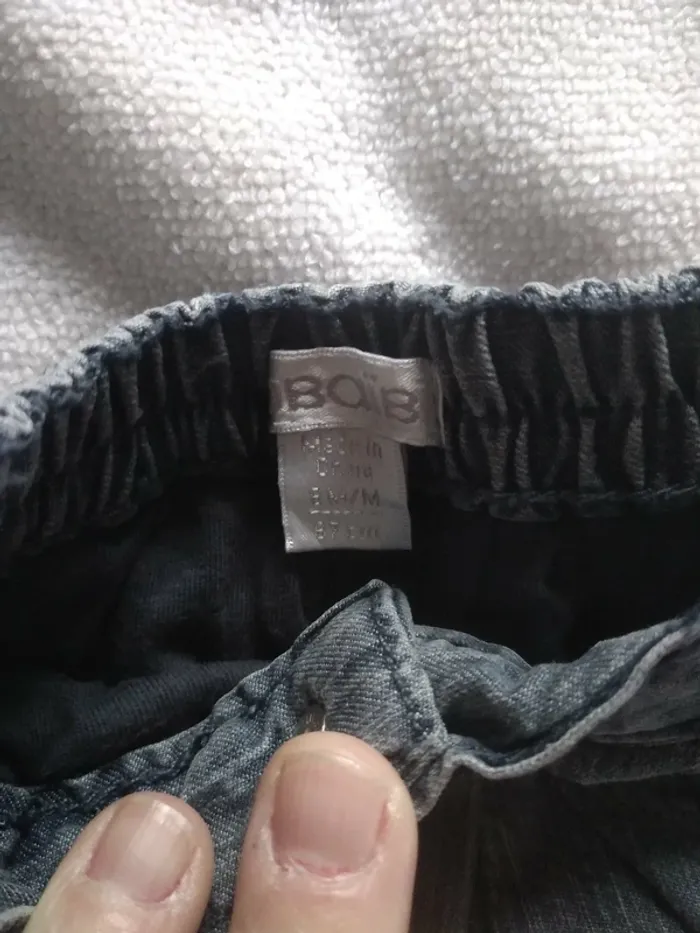 Pantalon Jean Garçon 6 Mois - photo numéro 3
