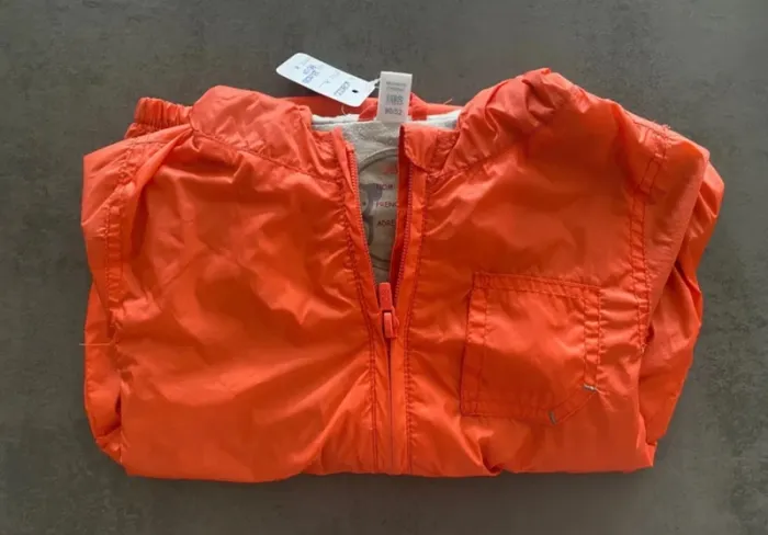 Manteau de pluie rose orangé Obaïbi 23 mois/86 cm [ref.40B000]. - photo numéro 7