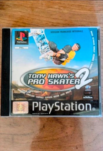 Jeu PS1 Tony Hawk's 2