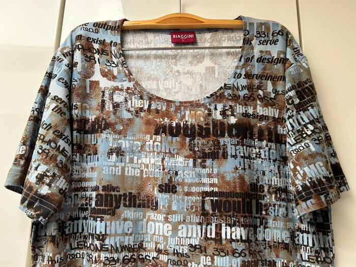 Tee-shirt bleuté Biaggini - Taille L - photo numéro 2