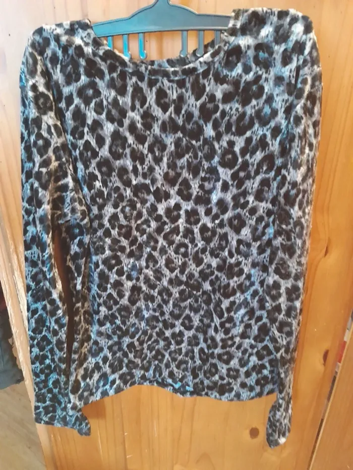 Pull léopard enfant