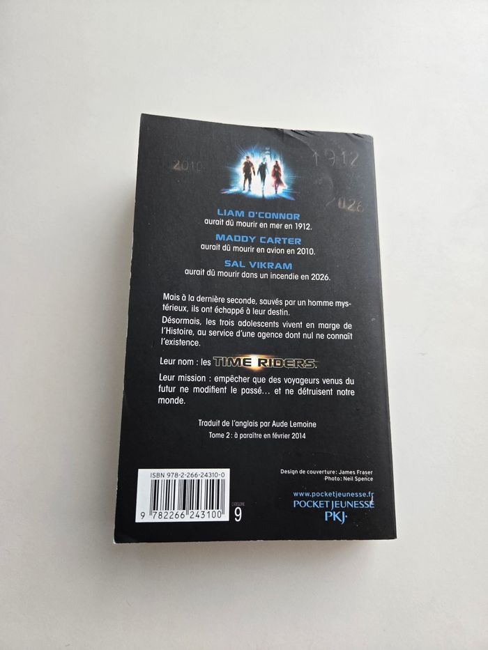 Livre Time  Riders - photo numéro 2