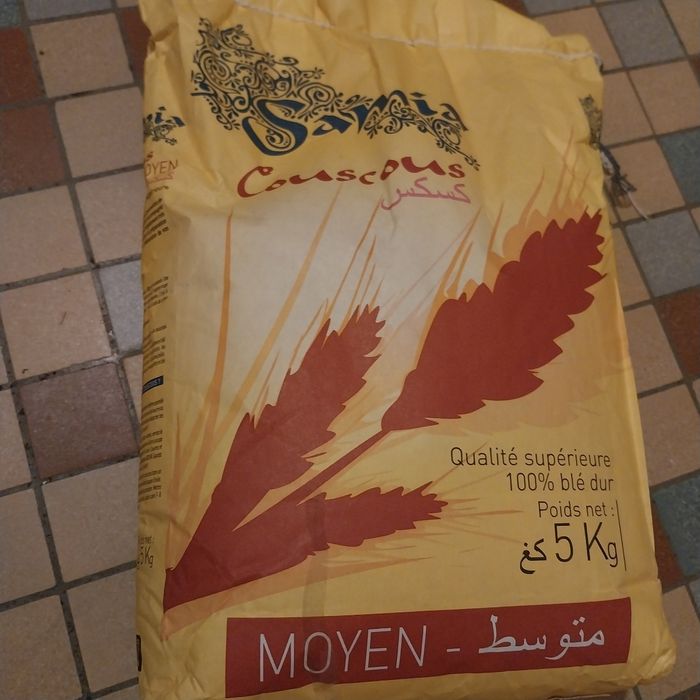 Samia couscous moyenne 5 kilos