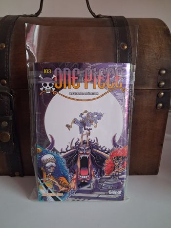 Manga One Piece tome 103 jaquette collector brillant premier tirage