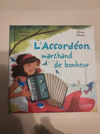 Livre l'accordéon marchand de bonheur