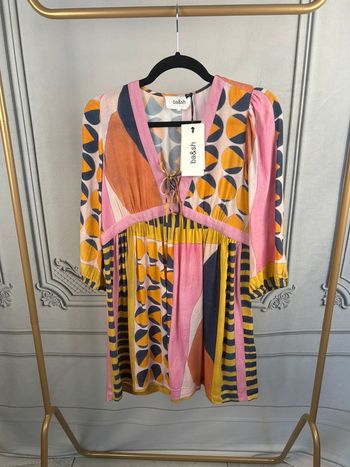 Robe courte Ba&sh colorée T0 / XS neuve