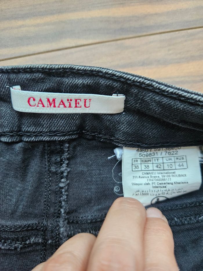 Jean noir camaïeu T38 - photo numéro 3
