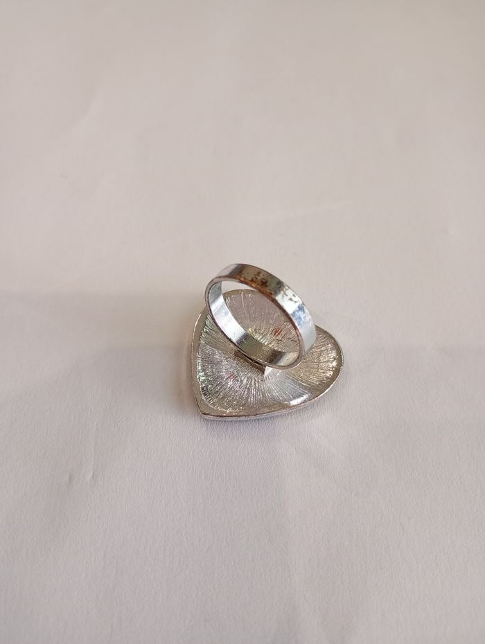 Bague coeur noir - photo numéro 3