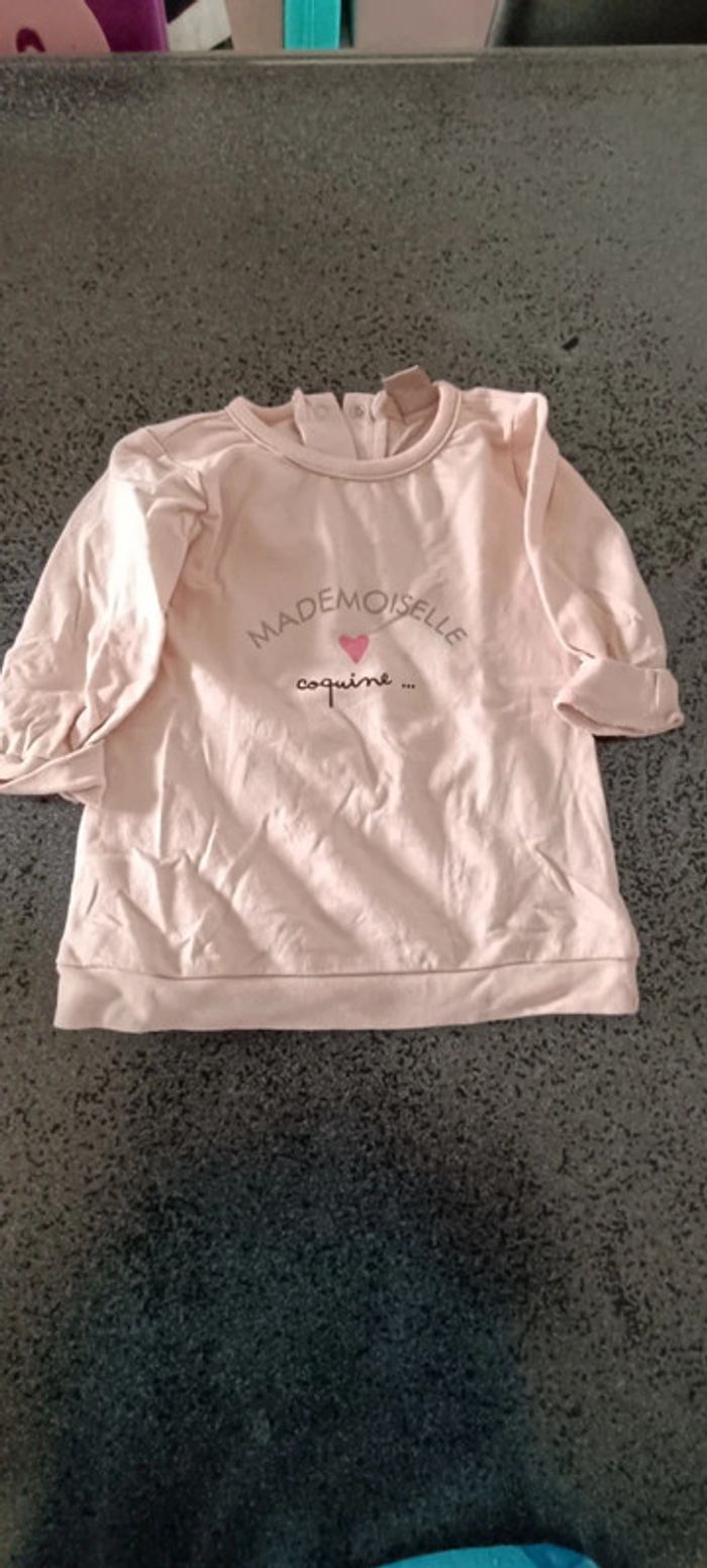 Pull fille 6 mois - photo numéro 2