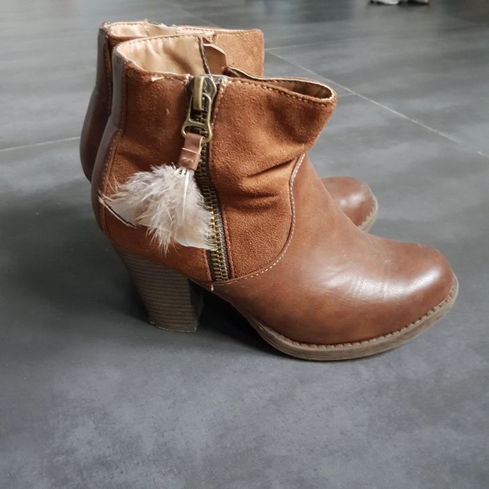 Bottines bi matière