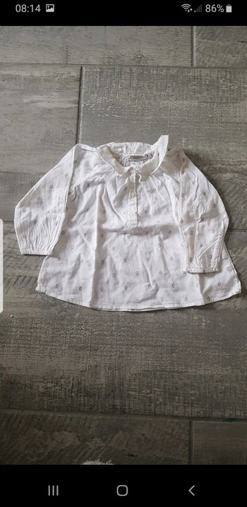 Chemise 6 mois