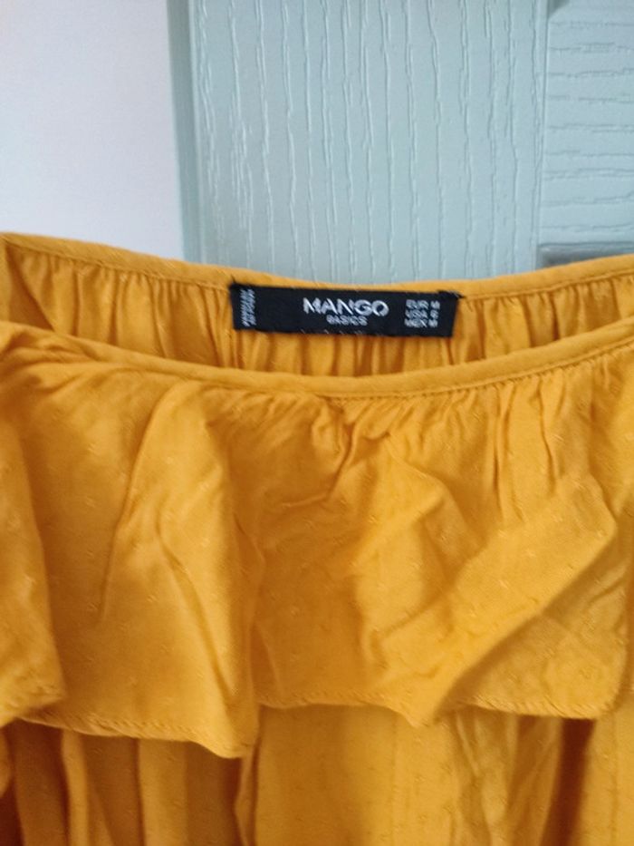 Blouse jaune moutarde - photo numéro 3