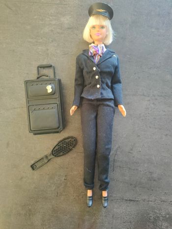 Barbie vintage hôtesse de l'air année 90