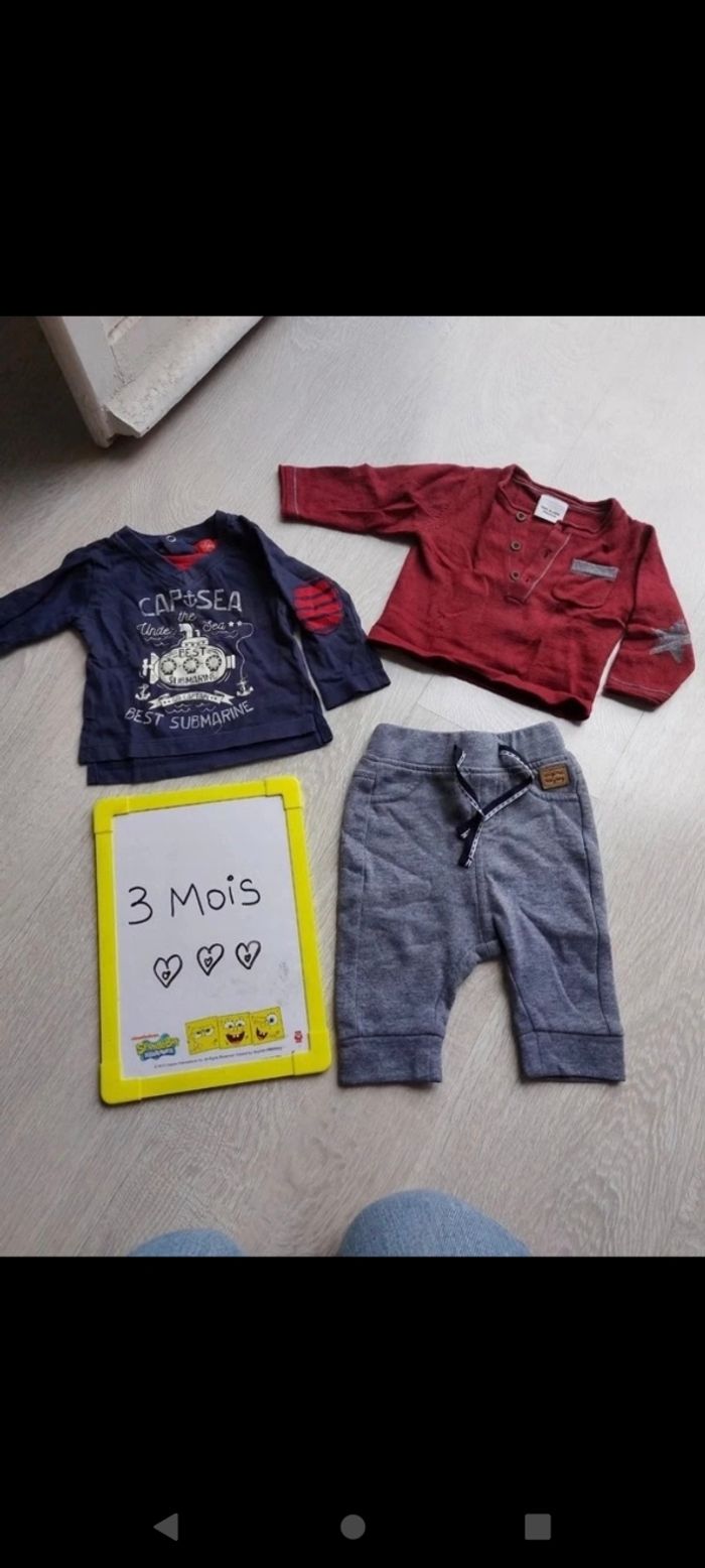 Lot de vêtements bébé garçon 3 mois - photo numéro 6