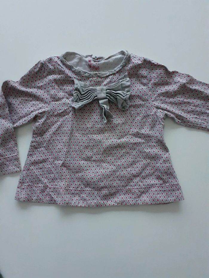 Tee-shirt fille 3 ans Jean Bourget
