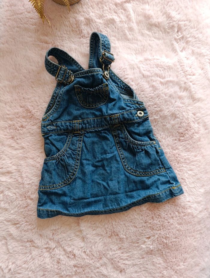 Robe salopette jeans - photo numéro 4