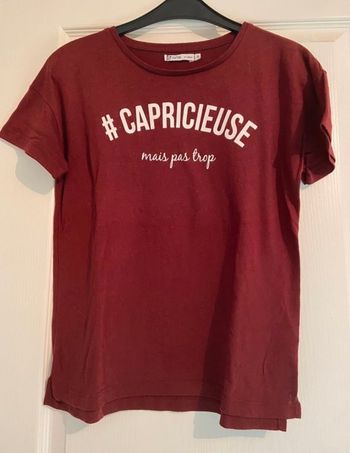 T-shirt message