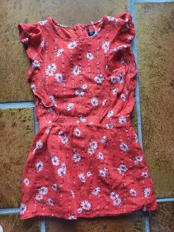 Robe à volants à fleurs 6ans ikks