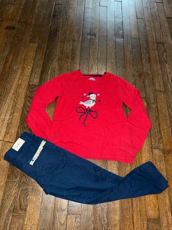 Pull et pantalon sergent major  9 ans