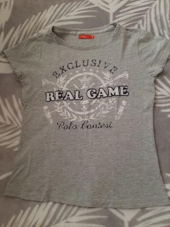 Tee-shirt gris 38/40