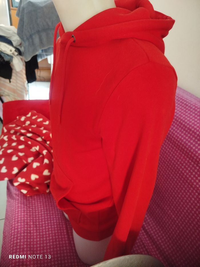 #kytieXSfemme. Sweat a capuche manches longues taille XS - photo numéro 3