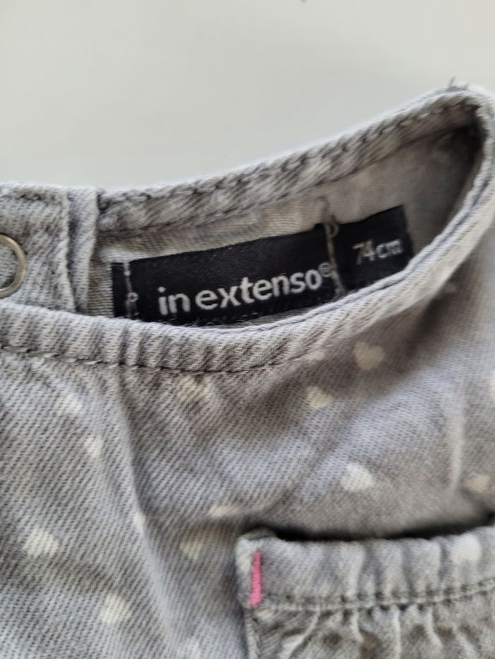 Robe en jeans gris - photo numéro 4