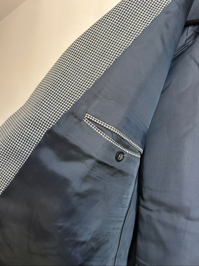 Veste de blazer à motifs tweed Homme Boutique Indépendante Tailles L-XL - photo numéro 3