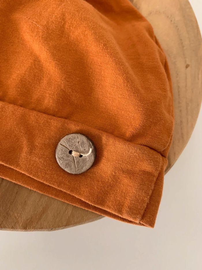 Bonnet bebe noeud - photo numéro 3