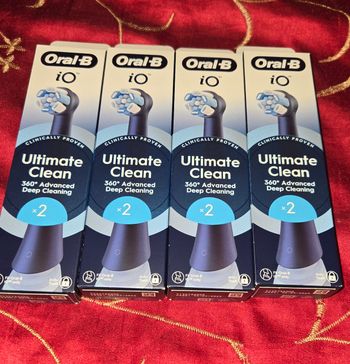 Lot 8 brossettes oral-b iO ultimate clean neuves