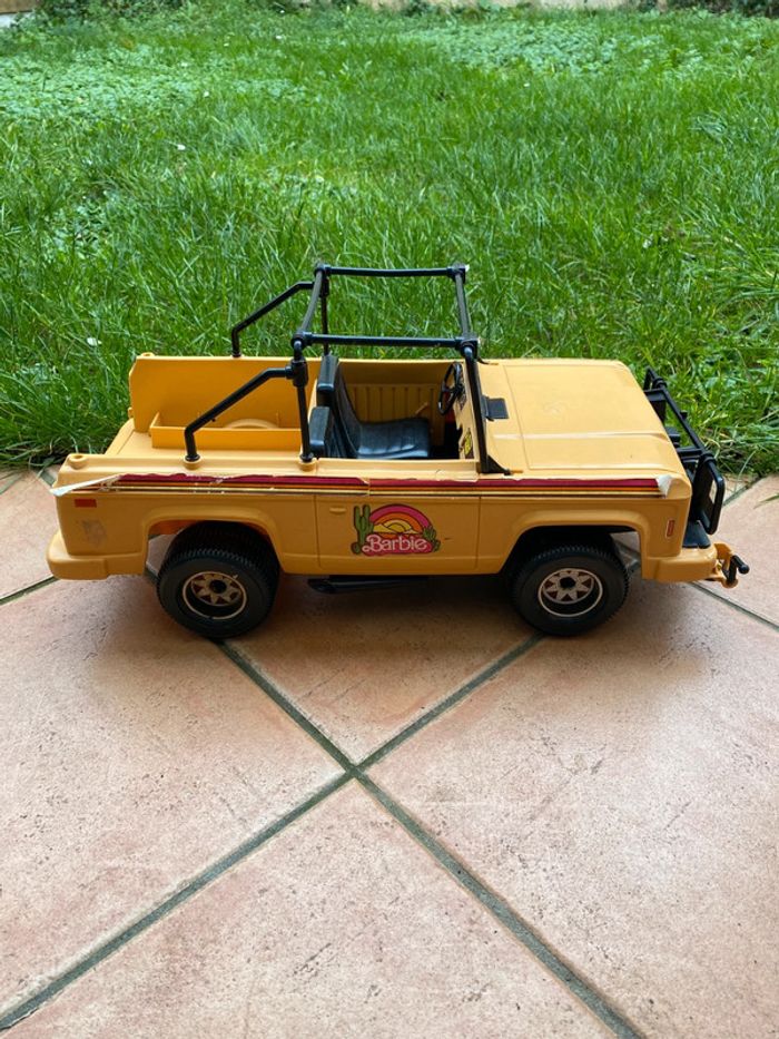 Barbie Mattel poupée doll western jeep 4x4 remorque cheval écurie véhicule rodéo Horse 2025 - photo numéro 8