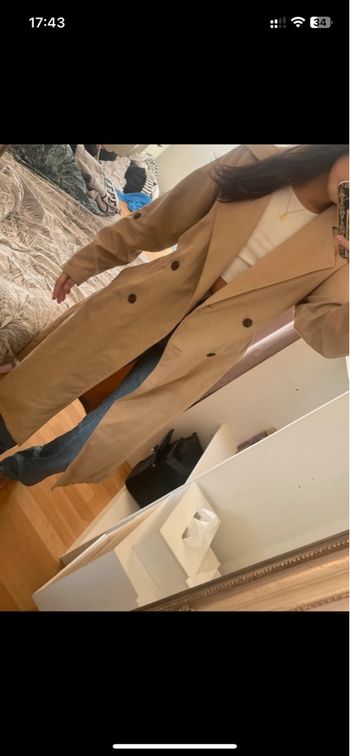 long trench stradivarius 