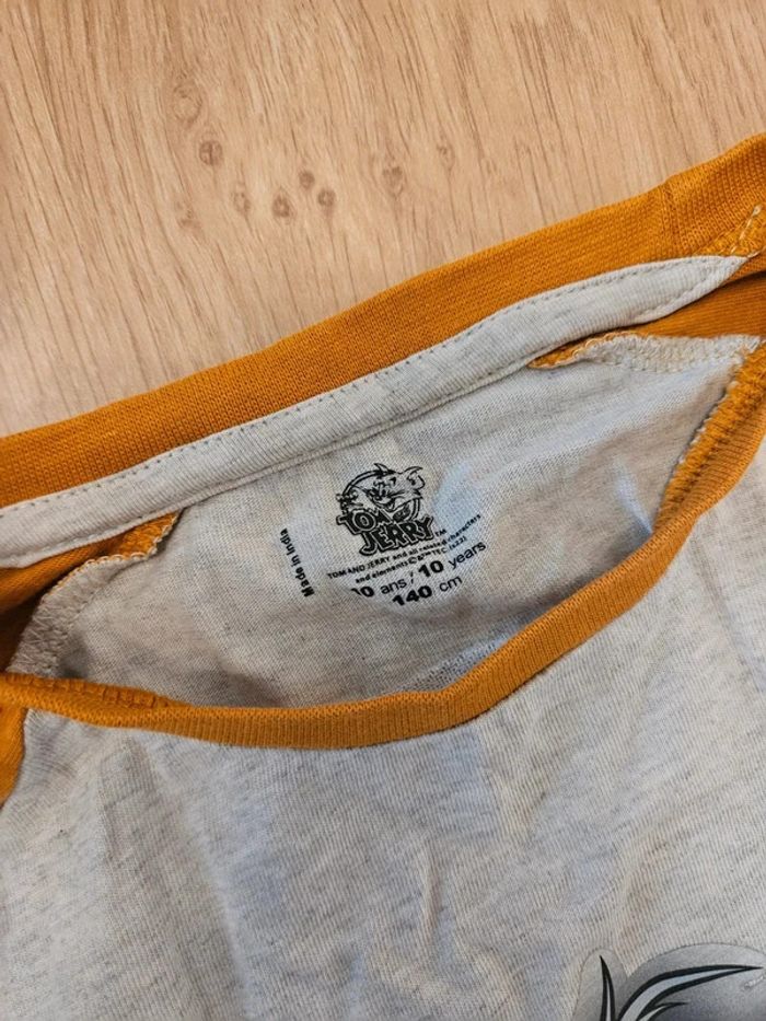 Tee shirt manches longues orchestra 10 ans Tom&jerry - photo numéro 2