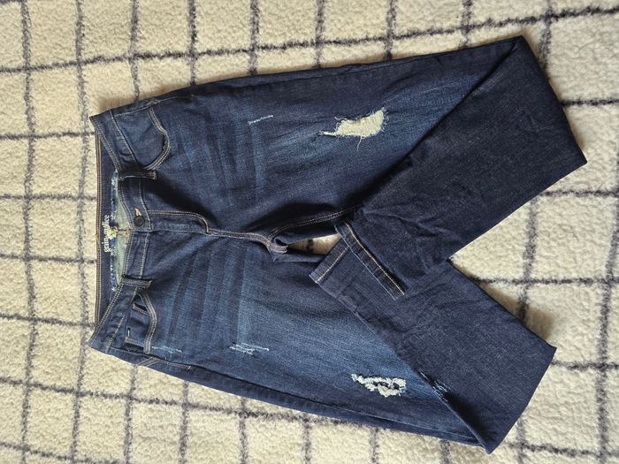 📌 Jean (Effet usé) Grain de Malice