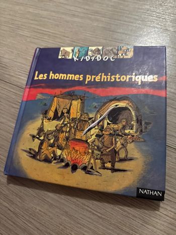 Kididoc les hommes préhistoriques très bon état