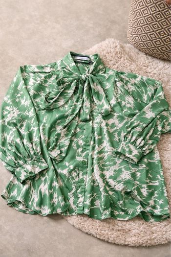 Blouse verte