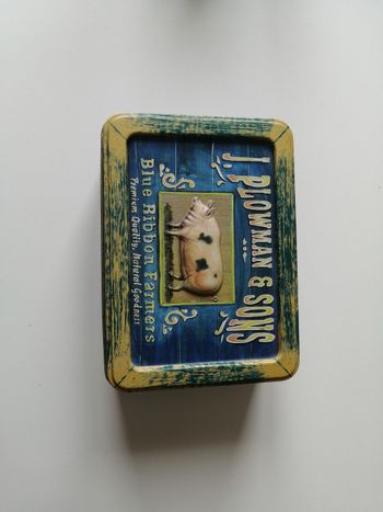 boîte en fer collector 