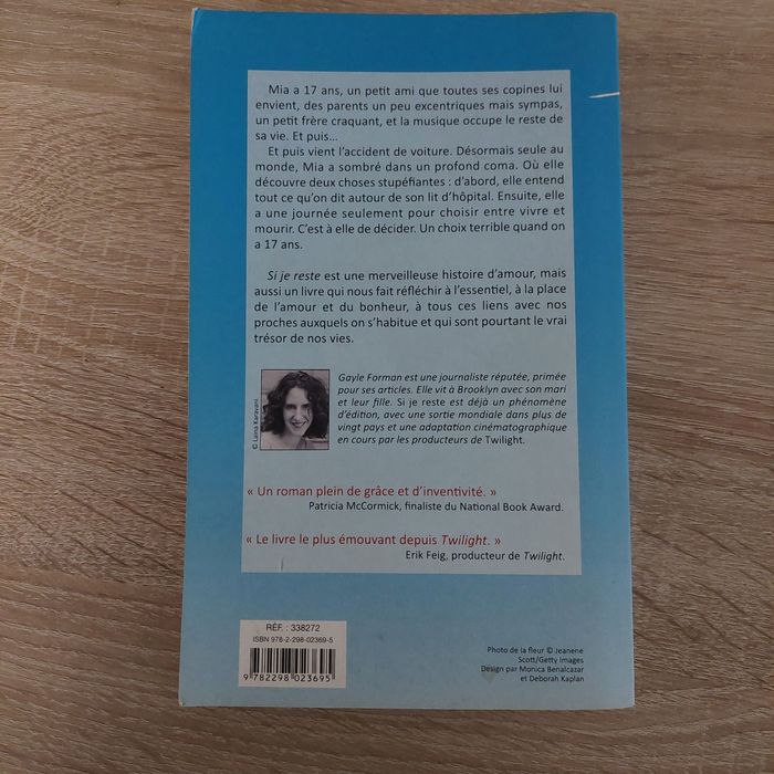 livre Gayle Forman - photo numéro 2