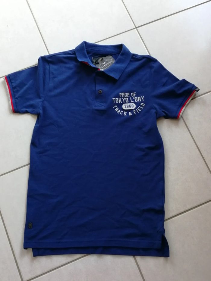 Polo bleu marine Outfitters Taille S Neuf - photo numéro 2