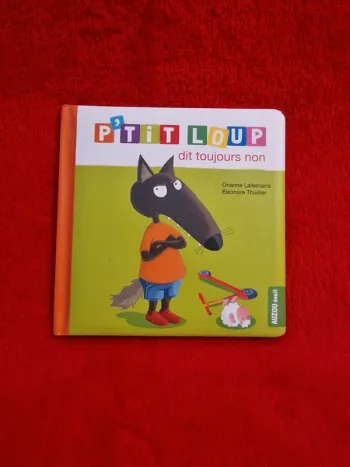 Livre p'tit loup dit toujours non