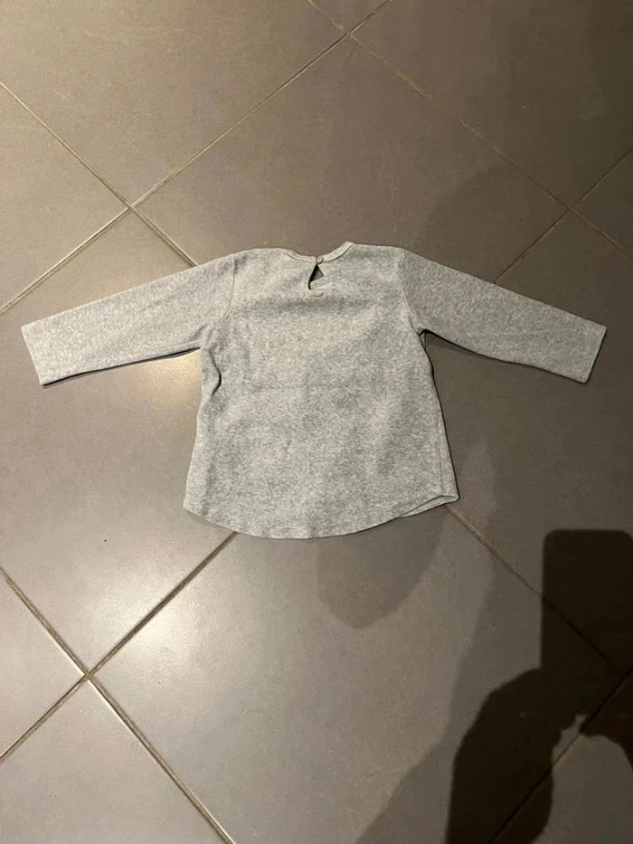 Chemise de nuit avec Licorne - Tape à l’oeil - Unicorn party ! - Gris - 3 ans - photo numéro 3