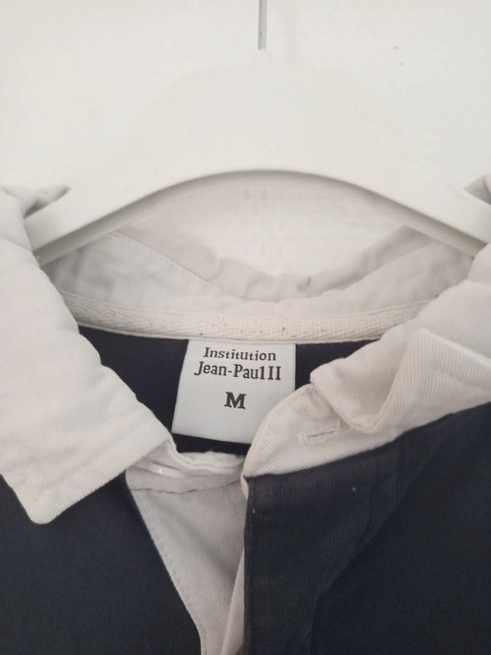Polo manches longues institut jean Paul ll Rouen homme - photo numéro 4
