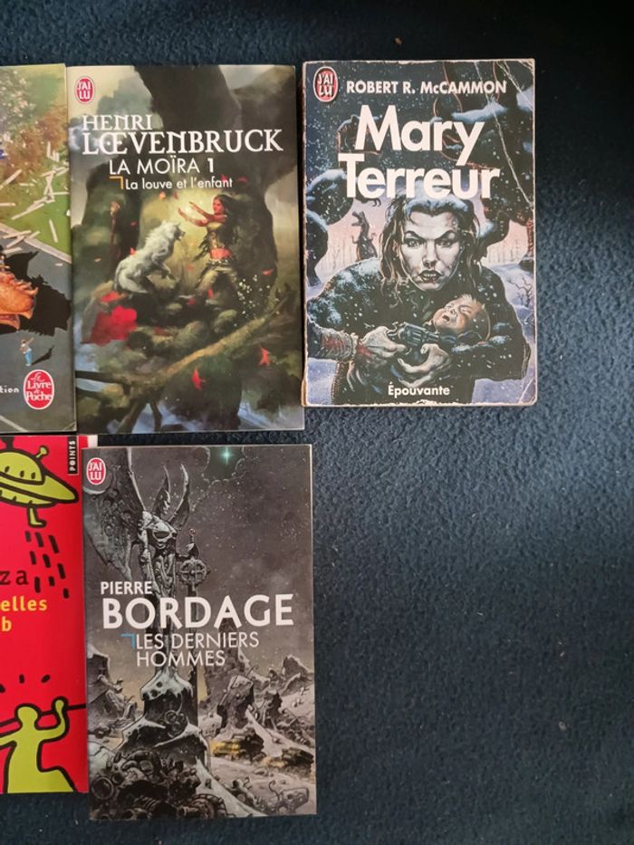 Classiques SF/fantasy/horreur 2 - asimov mendoza loevenbruck bordage wul heinlein - photo numéro 2
