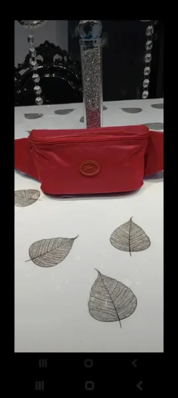 Banane longchamp rouge