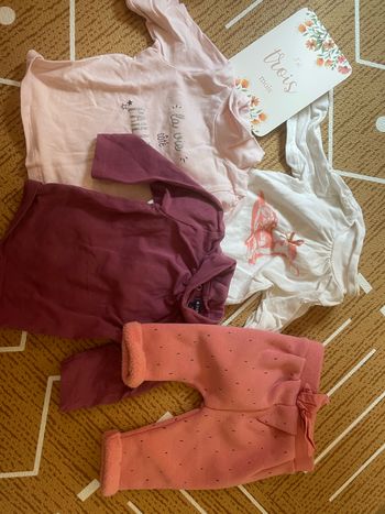 3 pull et 1 pantalon