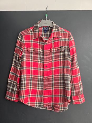 Chemise a carreaux Ralph lauren Polo 7 ans garçon